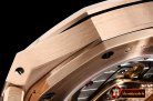 Audemars Piguet Royal Oak 15400 RG/RG Black OMF MY9015 Mod 3120
