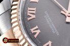 Rolex Datejust DJ 36mm Oyst Flt RG/SS Dark Grey Rmn BP A3135 Mod