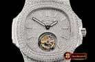 Patek Philippe Nautilus 40mm Tourbillon Fantasy DIAM/SS Asia HW Tourb