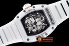 Replica Richard Mille RM055 White Bubba Watson White Cer Rose CE