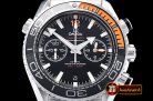 Omega P-Ocean Chrono Org Bez SS/SS JHF Blk A7750 Mod9900