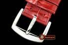 Franck Muller Long Island Ladies 952QZ SS/LE (Red) Wht GF Swiss Qtz