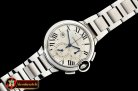 Cartier Balon Bleu Chronograph 47mm SS/SS White ZF Asia 7750