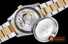 Rolex Datejust DJ 36mm Oyst Flt YG/SS Blue Roman BP A3135 Mod