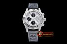 Breitling Superocean SteelFish Chrono SS/RU Wht/Blk A7750