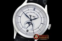 Patek Philippe Annual Cal. Moonphase Ref.5396 SS/LE White KMF MY9015