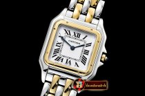 Cartier Panthere Secrete De Ladies SS/YG White KOR Swiss Qtz