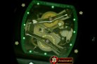 RM066C - Bubba Watson Tourbillon PVD/RU Green Swiss Qtz
