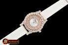 Chopard L'Heure Du Diamant Round RG/LE (White) Rose Gold MY9015