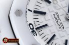 Audemars Piguet Royal Oak Diver 15707 Wht CER/RU White BP SP MY9015 Mod