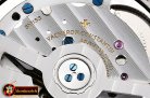 VACH. CONSTANTINE Overseas Dual Time Power Reserve YG/YG Blue TWA A1222