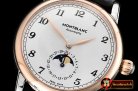 Montblanc Star Legacy MoonPhase 42mm RG/SS/LE White MY9015 Mod