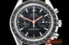 Omega Speedmaster Moonwatch SS/LE Blk/Org OMF A7750 9900