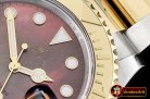Rolex YachtMaster 116613 40mm 904L YG/SS Bwn MOP GMF A3135