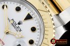 Rolex YachtMaster 116613 40mm 904L YG/SS White GMF A3135