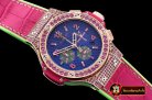 Hublot Big Bang Pop Art 38mm RG/LE Blue/Red Bez/Case OS20Qtz