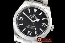 Rolex Explorer 1 Ref.214270 SS/SS Black ARF Asia 3132