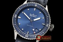Blancpain Fifty Fathoms Bathyscaphe TI/NY Blue ZF Asia 23J