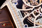 Franck Muller 7 Days PR Skeleton Curvex RG/LE Diams Asia 23J