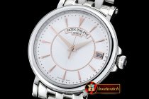 PP0207A - 5153 Calatrava SS/SS White Asia 2824 Mod
