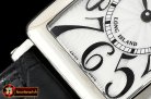Franck Muller Long Island Ladies 952QZ SS/LE (Blk) Wht GF Swiss Qtz
