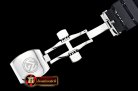Franck Muller Vanguard Mens V45 Glacier Diams SS/LE/RU Blk ABF A2824