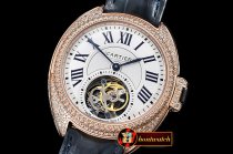 Cartier Cle De Cartier Tourb Diams RG/LE Blue White Asia HW