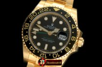 ROLGMT105A - YG/YG 2008 GMT Black Swiss 2836