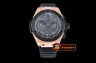 Hublot King Power Foudroyante 48mm CER/RG/RU Black Asia 7750
