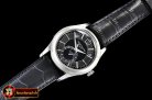 Patak Philippe Annual Cal. Moonphase Ref.5205 SS/LE Black KMF MY9015