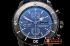 Breitling SuperOcean Heritage II Chrono PVD/NY Blue ANF A7750