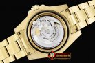 Rolex GMT II Blk/Wht Rubies YG/YG Blk BP A3186 Mod