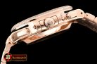 Patek Philippe Nautilus 5980 Full Diams RG/RG Diam Asia 7750 Mod