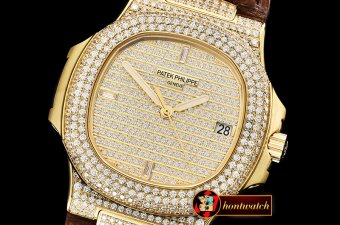 Patek Philippe Nautilus Ref.5711 Diams YG/LE Diams/Baug MY9015 M