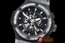 Hublot Aero Big Bang Diams CF/RU Skeletonal A7750 Mod