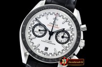 Omega Speedmaster Moonwatch SS/LE White OMF A7750 9900