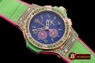 Hublot Big Bang Pop Art 38mm RG/LE Blue/Gn Bez/Case OS20 Qtz