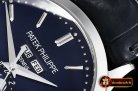 Patek Philippe Annual Cal. Moonphase Ref.5396 SS/LE Blue/St KMF MY9015