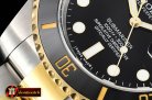 Rolex Submariner 116613LN 904L YG/SS Black ARF SH3135V2