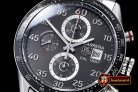TAG0293 - Carrera Date 43mm Cal. 1887 SS/SS Grey Asia 7750