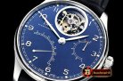 IWC Portugese Mystere Tourb IW504602 SS/LE Blue ZF Tourb
