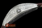 CAR0335A - Tortue De Cartier SS/LE White Swiss Quartz
