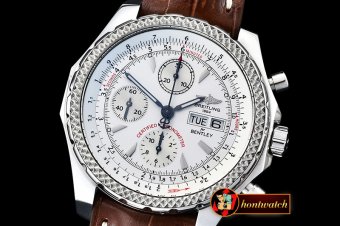 BSW0319C - Bentley GT 44mm SS/LE White BP Asia 7750