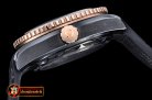 Omega Planet Ocean Deep Black RG/CER/RU Black BP A2836 Mod