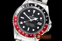 Rolex GMT Master Ref.1675 Blk/R SS/SS Lum. Swiss 2836 Mod