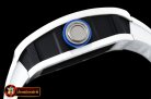 Richard Mille RM055 Bubba Watson CER/RU Skeleton Wht/Blue MY8215 Mod