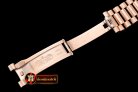 Rolex DayDate 40mm Flt RG/RG Pearl Wht Roman BP Swiss 2836
