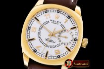 ROLCEL071C - Cellini Date YG/LE White Num/Sticks Asia 2824