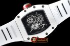 Richard Mille RM055 Bubba Watson CER/VRU Wht Sk Red KVF MY8215 Mod