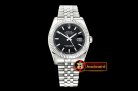 Rolex Datejust Man DJ 36mm Jub Flt 904L SS/SS Black/Stk ARF A3135 Mod